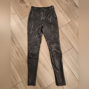 Faux Leather Pants